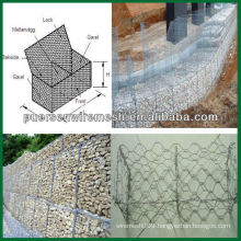 Galvanize Gabions Basket/Hexagonal Wire Mesh gauge